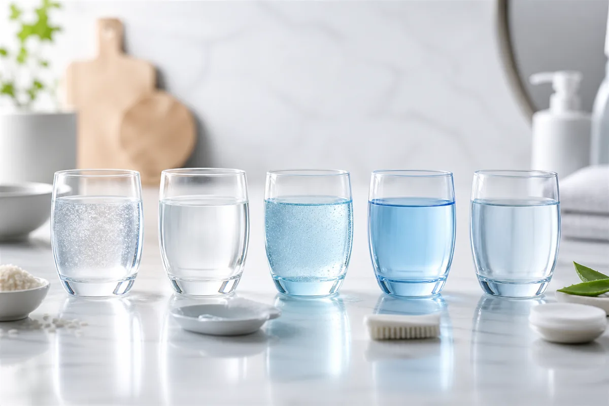 5種類の生成水を用途で使い分け